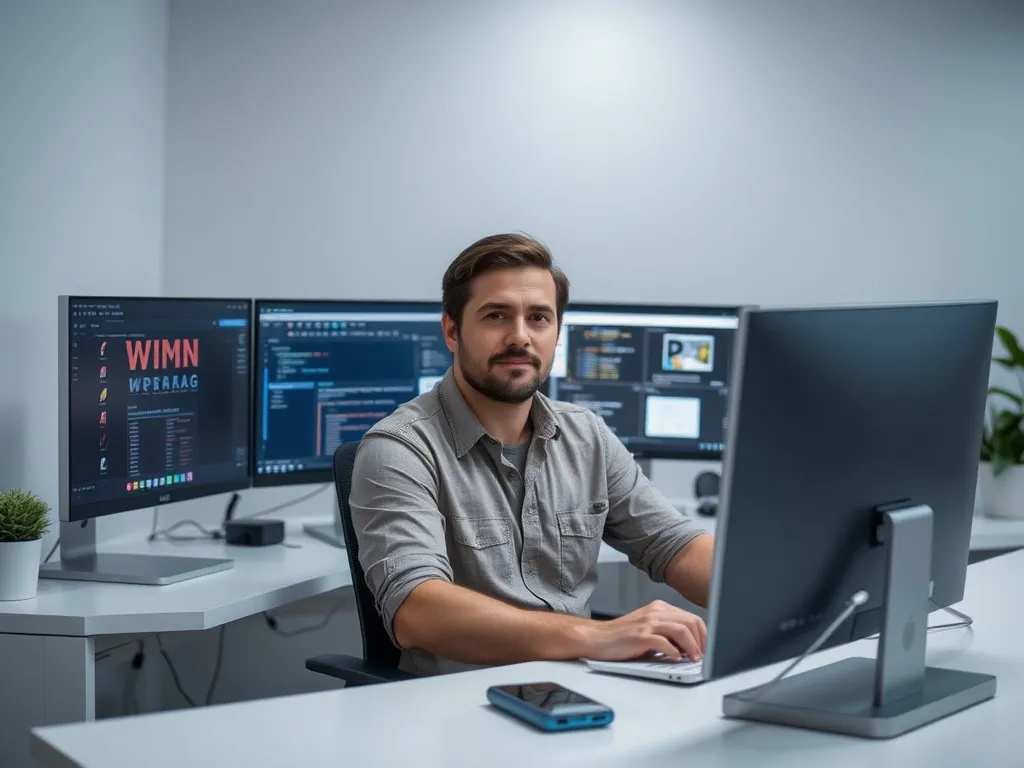 Minimalistisk og roligt miljø